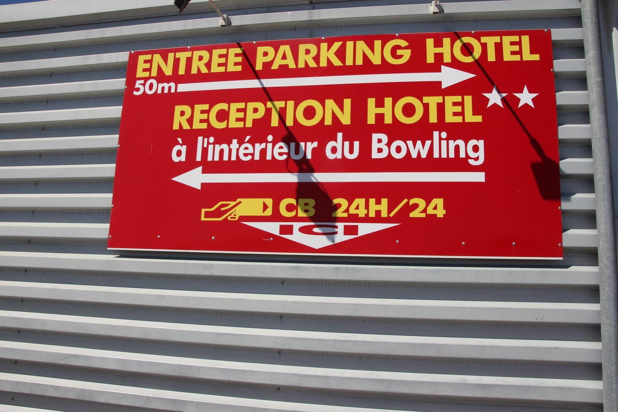 Cit'Hotel Restaurant Du Bowling De Millau Exteriör bild